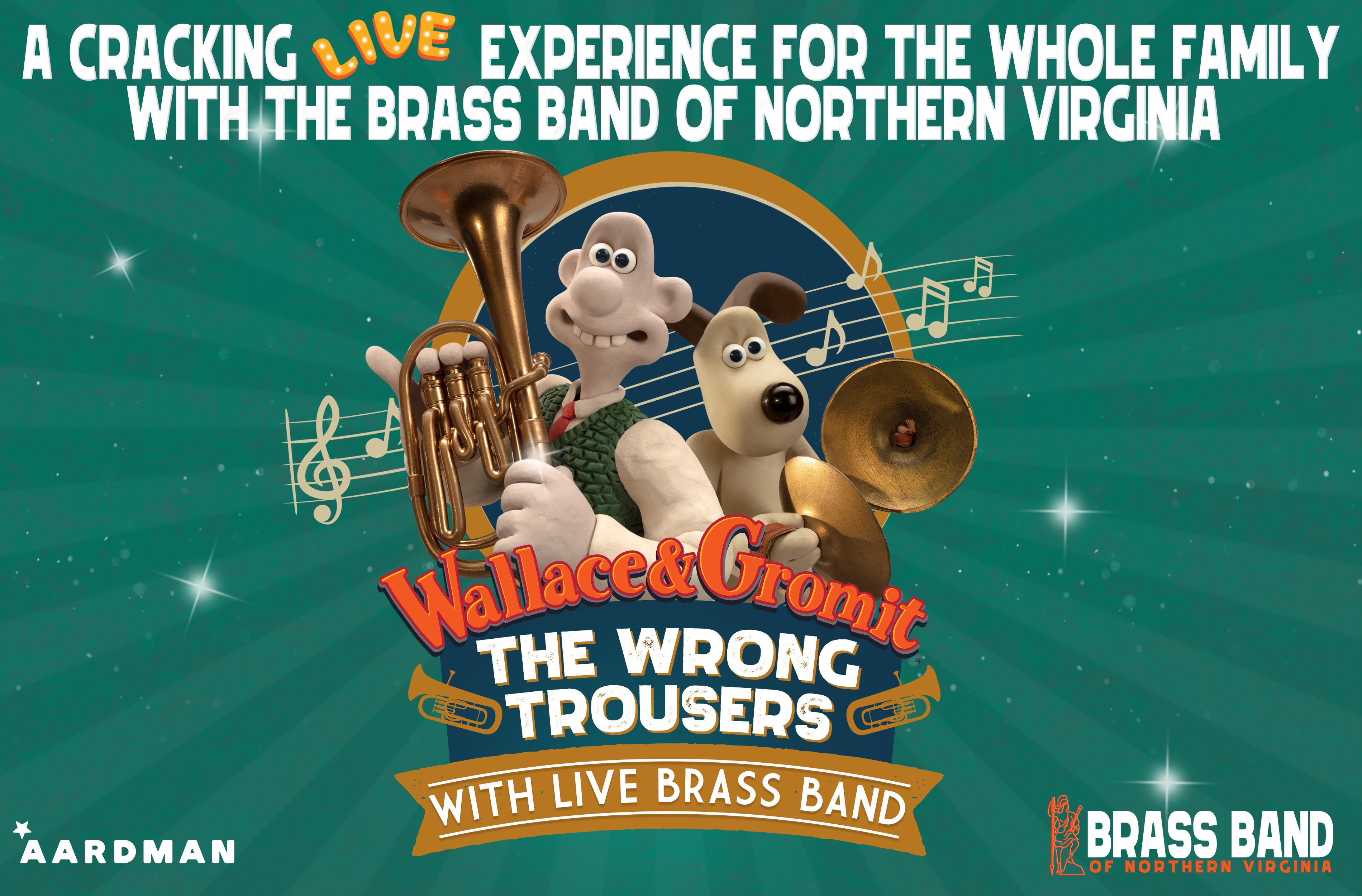 More Info for Wallace and Gromit: The Wrong Trousers with Live Brass Band