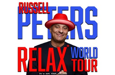 More Info for Russell Peters: RELAX World Tour